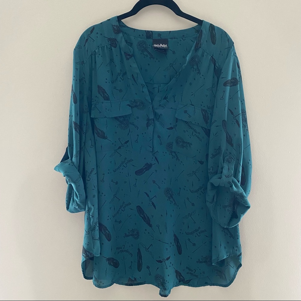 Harry Potter x Torrid Harper Spell Top - Size 2